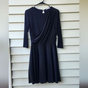 Tash+Sophie Nordston 3/4 Sleeves mini black dress